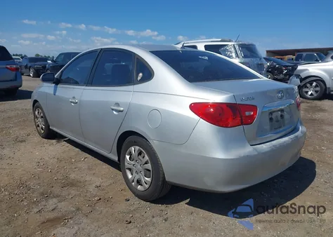 2010 Hyundai Elantra Blue/Gls/Se from USA, damaged, VIN KMHDU4AD4AU898560